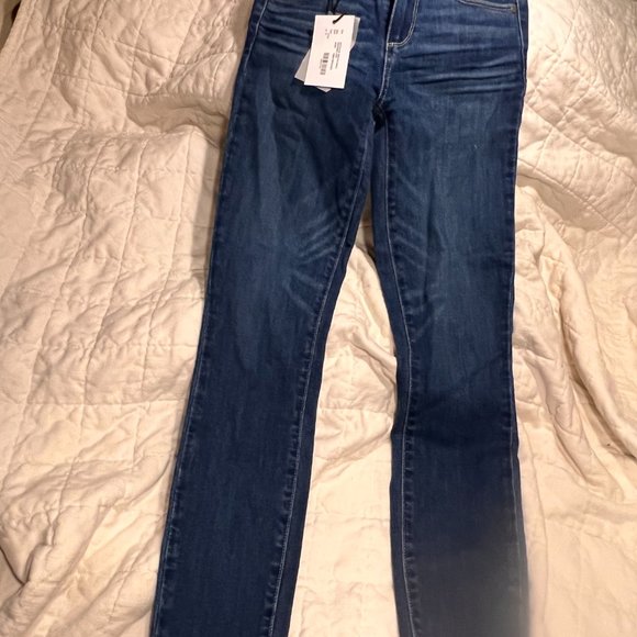Verdugo Ankle Distressed Hem PAIGE Jeans Size 25 - Picture 2 of 7